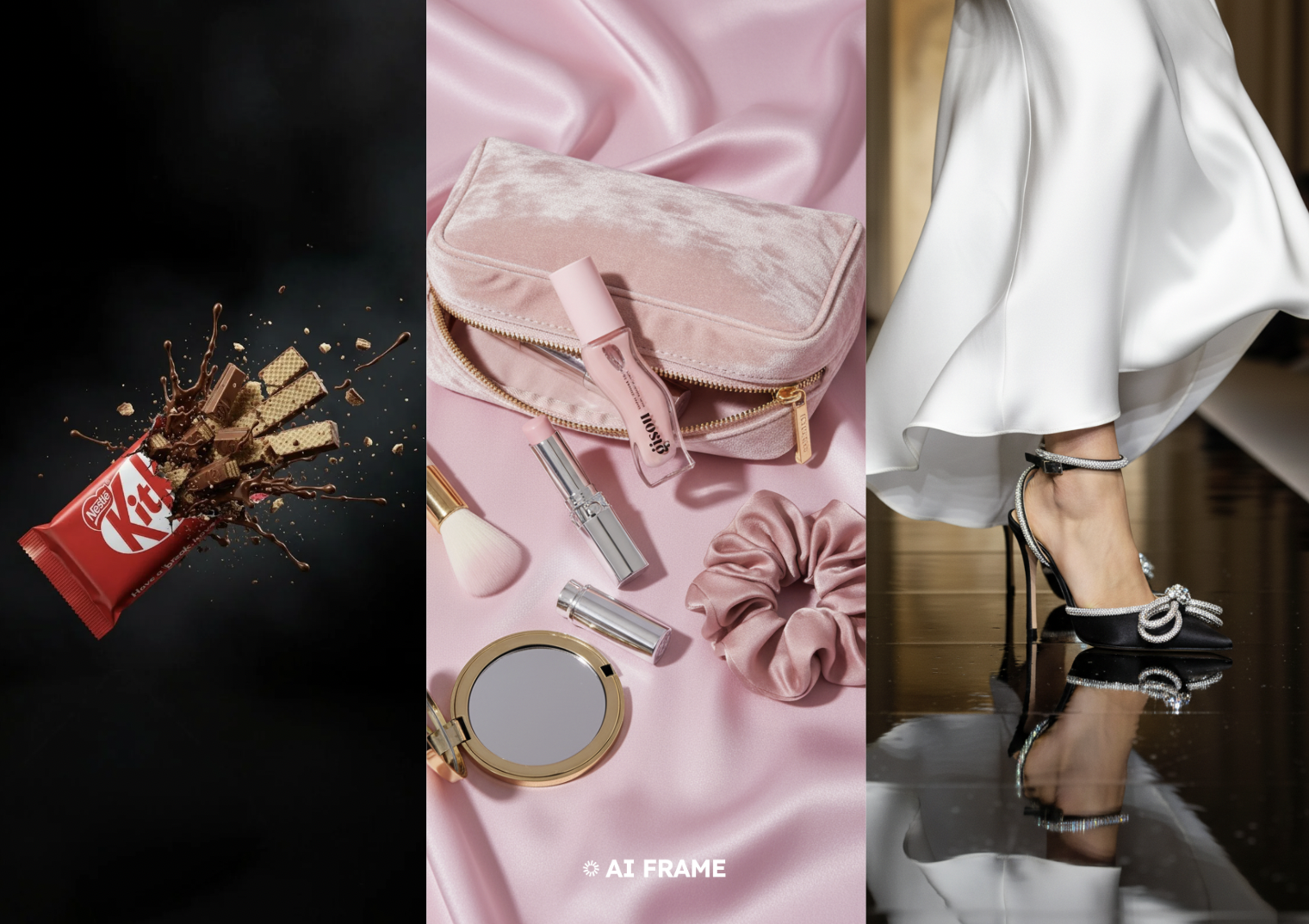 Premium looking social media posts created with AI Frame